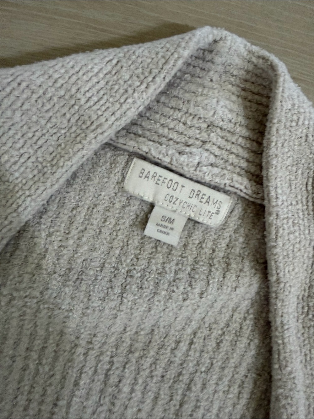 Barefoot Dreams Cozy Ribbed Robe - Picture 3 of 3